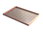 Square tray(kuro-saya pattern)