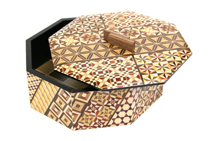 Yosegi Octagon Box