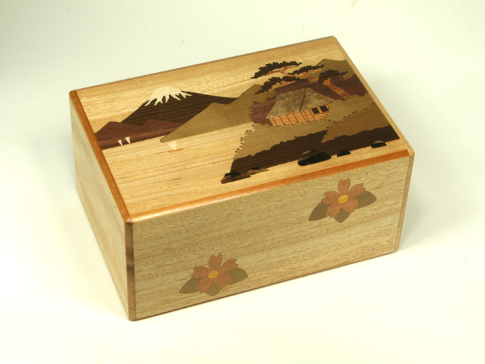 Japanese Puzzle Box 4steps Ashinoko