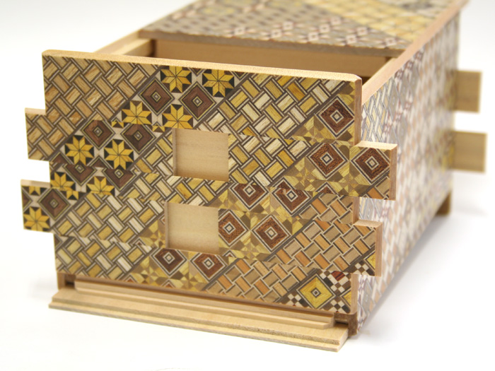 Japanese Puzzle box 54steps with secret compartment Koyosegi