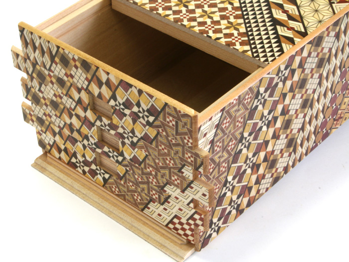 Japanese puzzle box 72steps with secret compartment Koyosegi