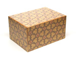Japanese puzzle box 72steps with secret compartment Rokkaku-karami