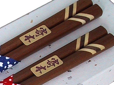 2 Pair of Chopsticks Yosegi and Heavenly bamboo