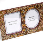 Hakone Yosegi Photo Frame double