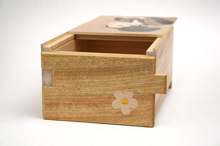 Japanese puzzle box 6sun 14steps Beautiful women - Image 5