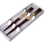 2 Pair of Chopsticks Yosegi and Purple ebony