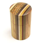 Muku tea canister Shima