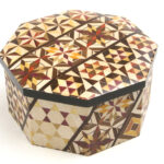 Yosegi octagonal Accessory Cases Koyosegi
