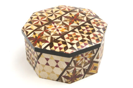 Yosegi octagonal Accessory Cases Koyosegi