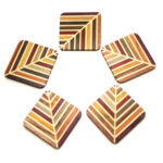 Set of Muku Coaster leaf (five pieces)