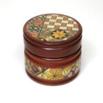 Yosegi Round Accessory Case