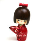 Kokeshi Umbrella girl