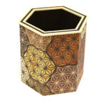 Yosegi pencil Holder Hexagon Kikkou