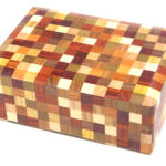 Yosegi Solid Bunko 6sun Ichimatsu