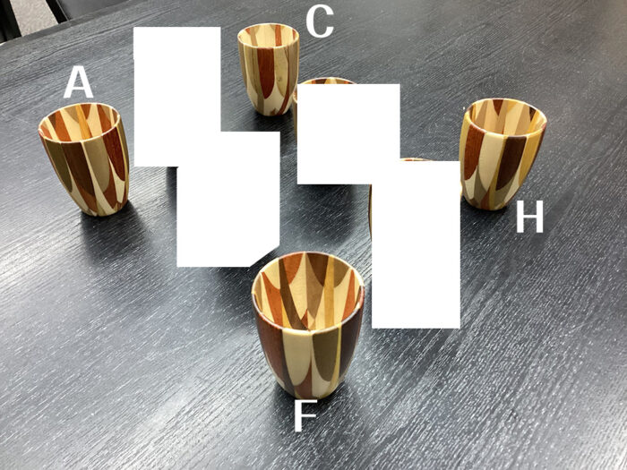 Yosegi Sake Cup Large - Image 3