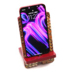 Yosegi Cell Phone Stand Red
