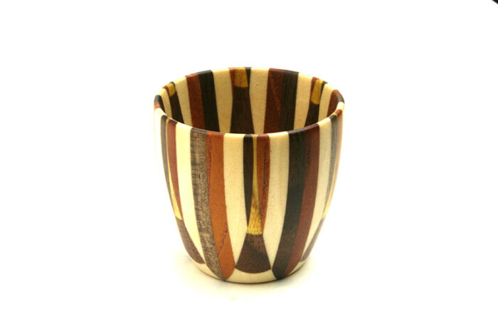 Yosegi Sake Cup Middle - Image 1