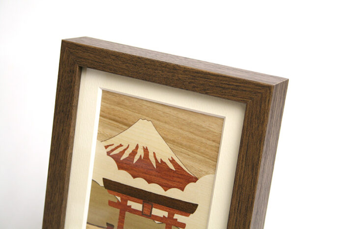 Zougan Fuji and Torii gate – Japanese puzzle box – Hakone Maruyama